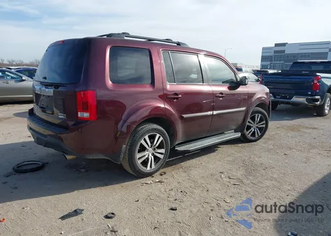 2015 Honda Pilot Touring from USA, damaged, VIN 5FNYF4H96FB032764
